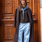 Pantalón pana azul claro