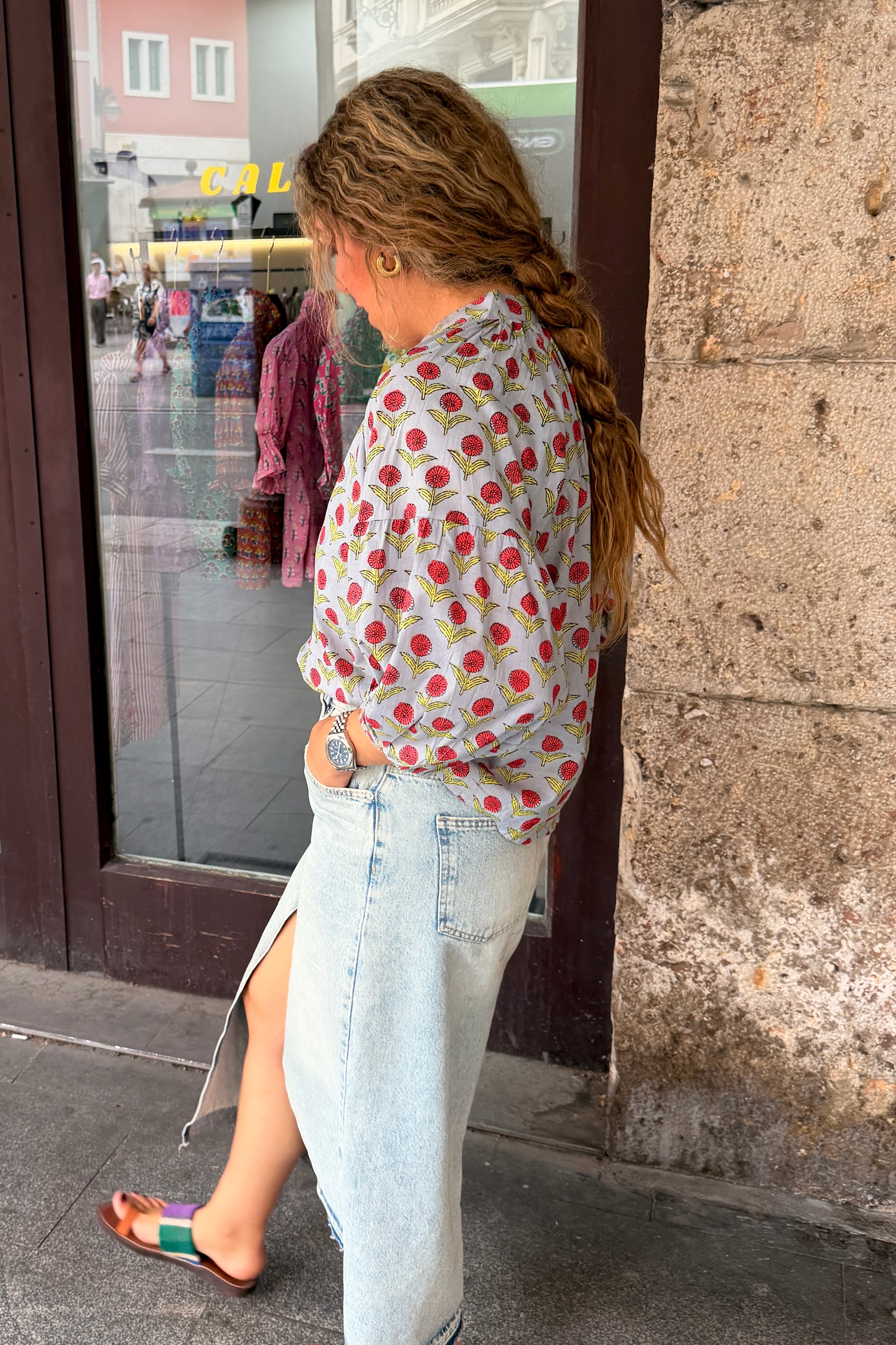 Blusa Sicilia azul