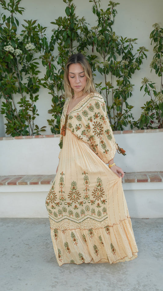 Vestido Jaipur Beige