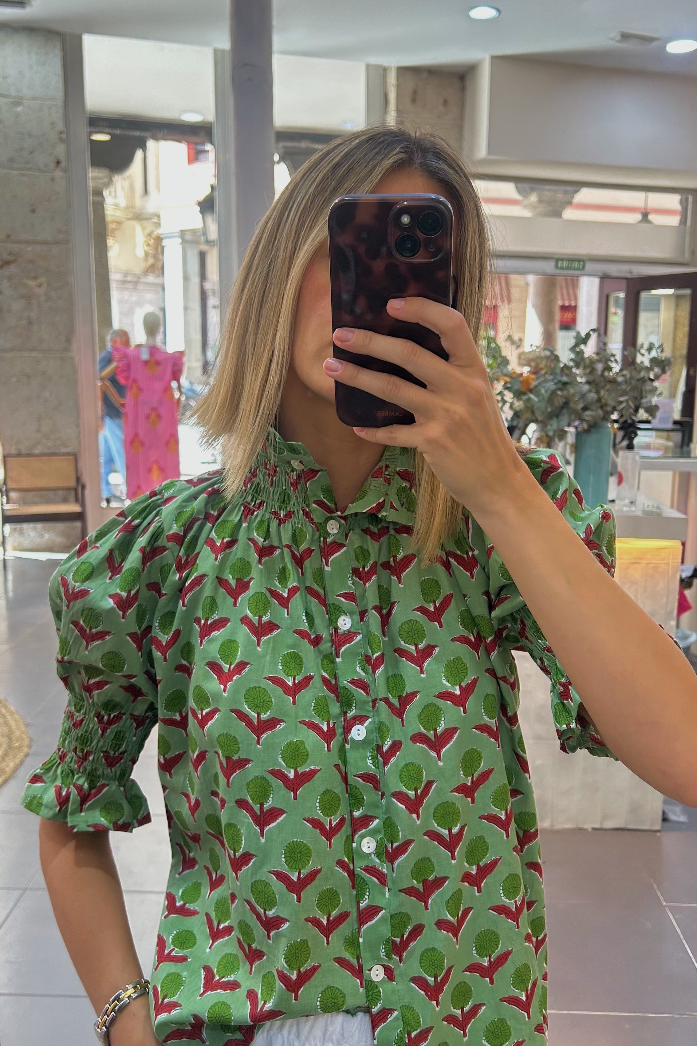 Blusa René menta