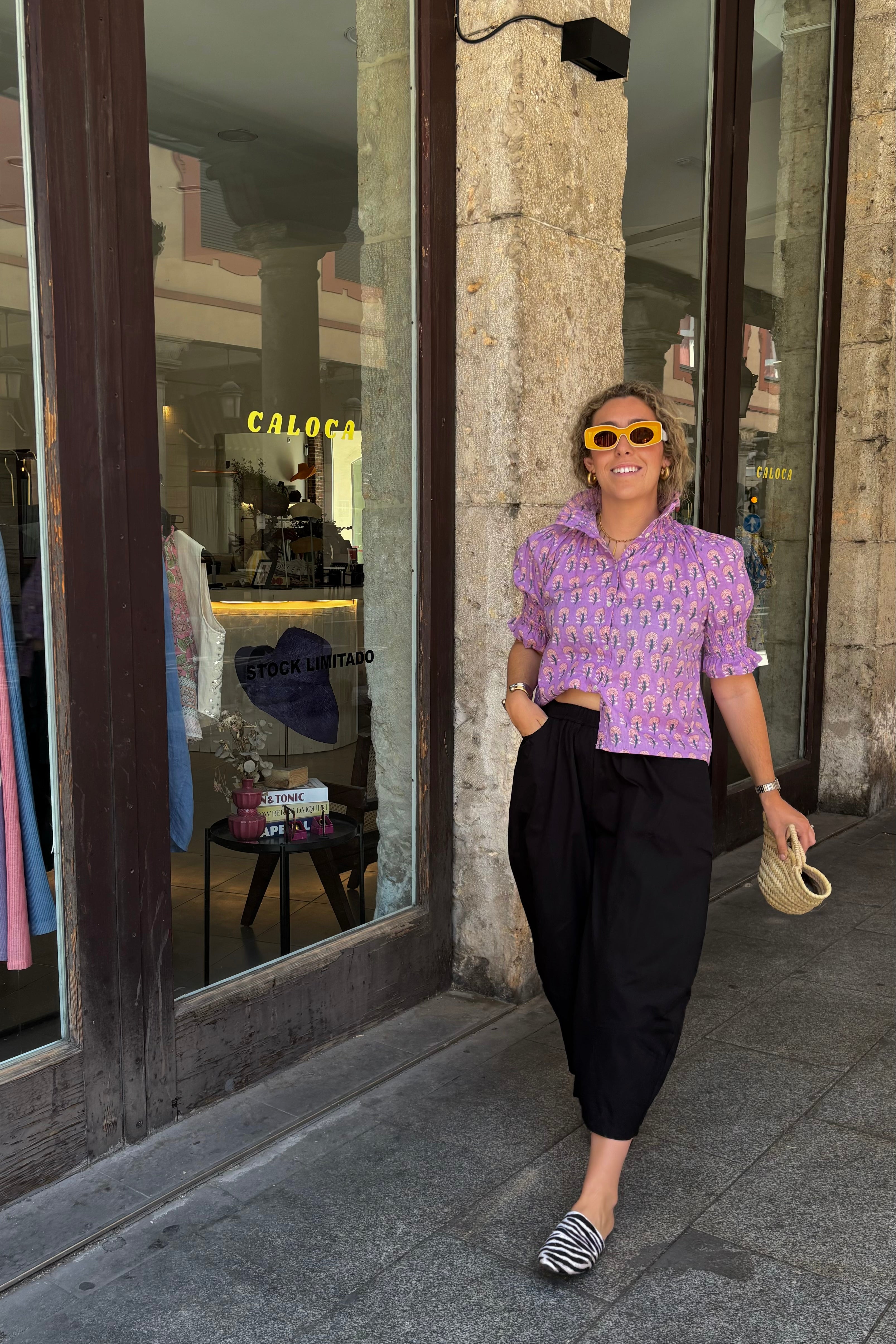 Blusa René Morado
