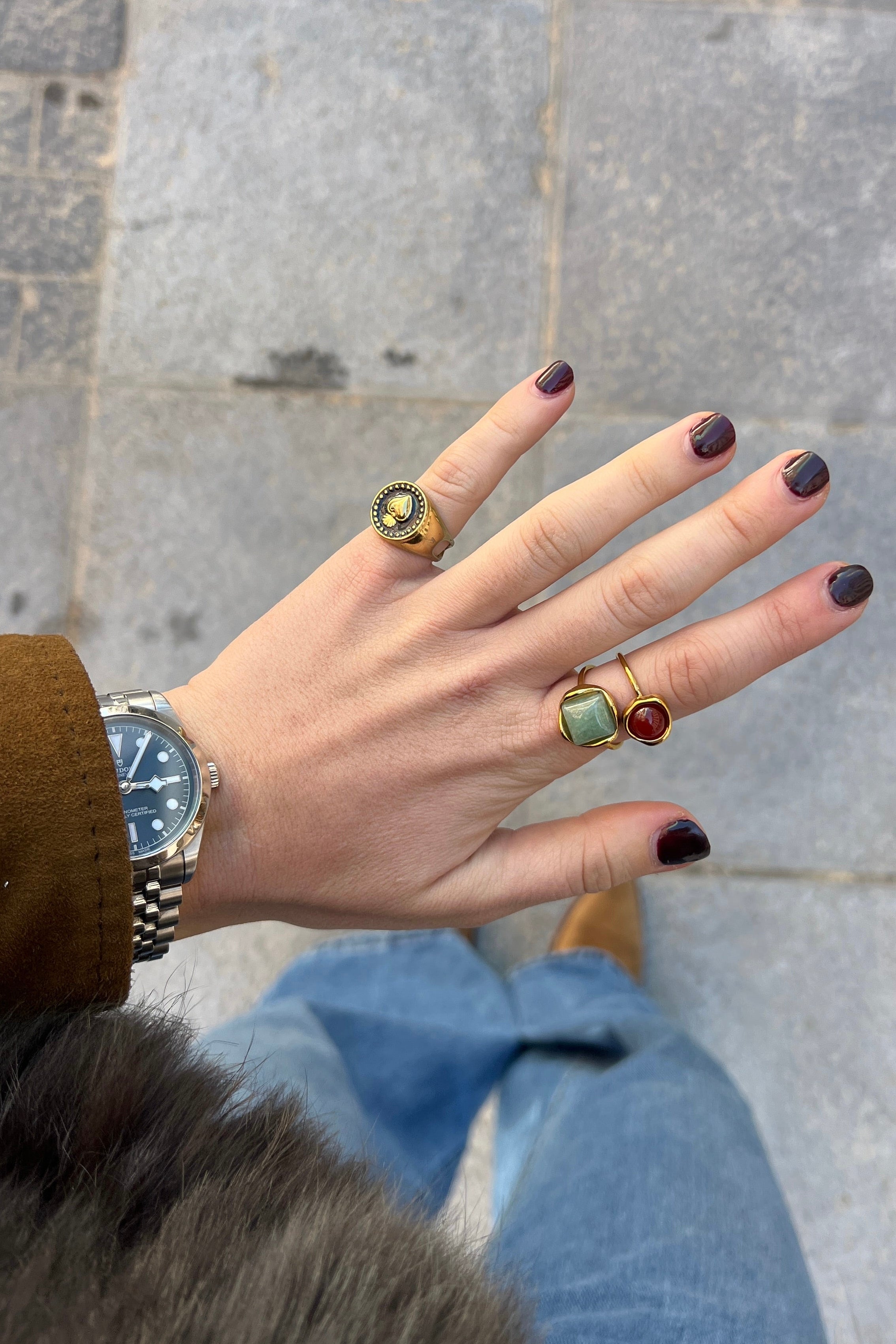 Anillo Black Heart