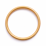 5 Pulseras pan de oro