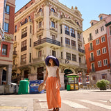 Vestido Camila Naranja