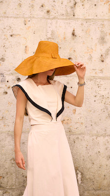 Sombrero mostaza