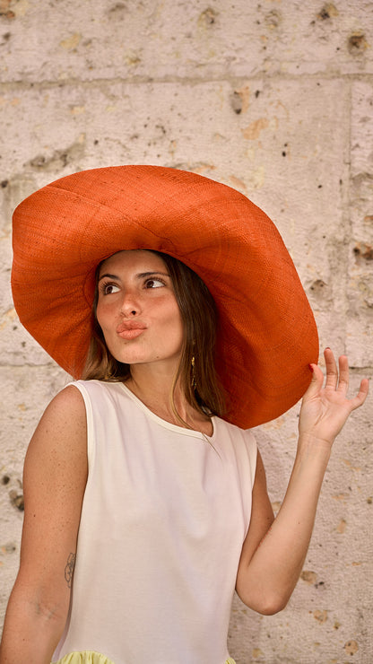 Sombrero naranja
