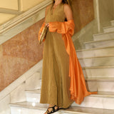 Vestido Manuela Camel