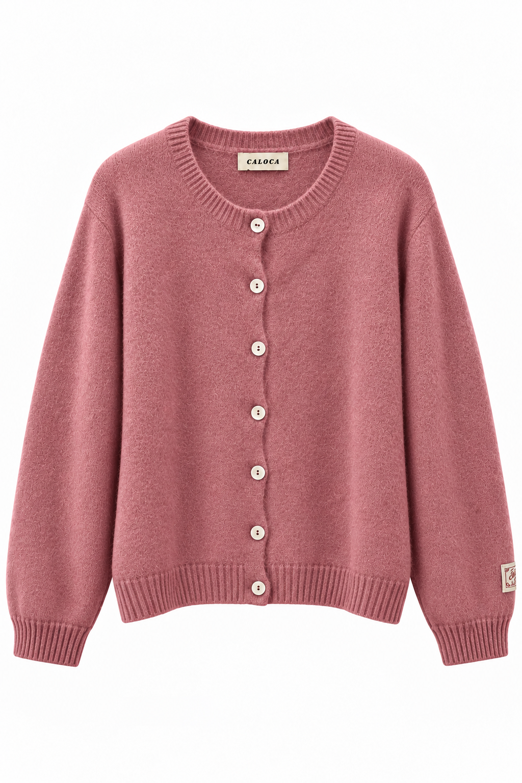 Chaqueta Mohair rosa