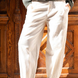 Pantalón pana crudo