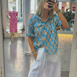 Blusa René azul