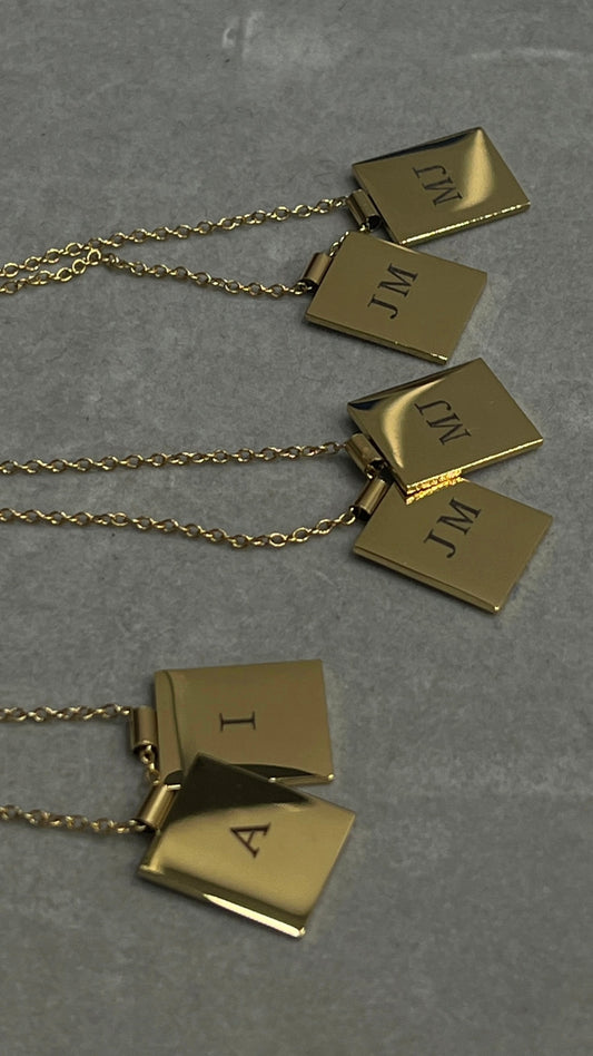 Collar Doble Chapa