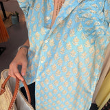 Vestido Lisbon azul bebé