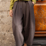 Pantalón Claudia Marrón