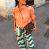 Blusa René Short Salmón