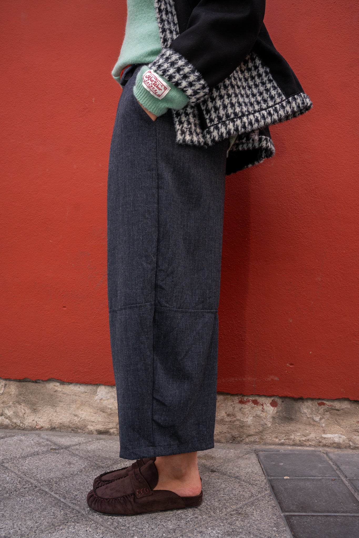 Pantalón Claudia Gris