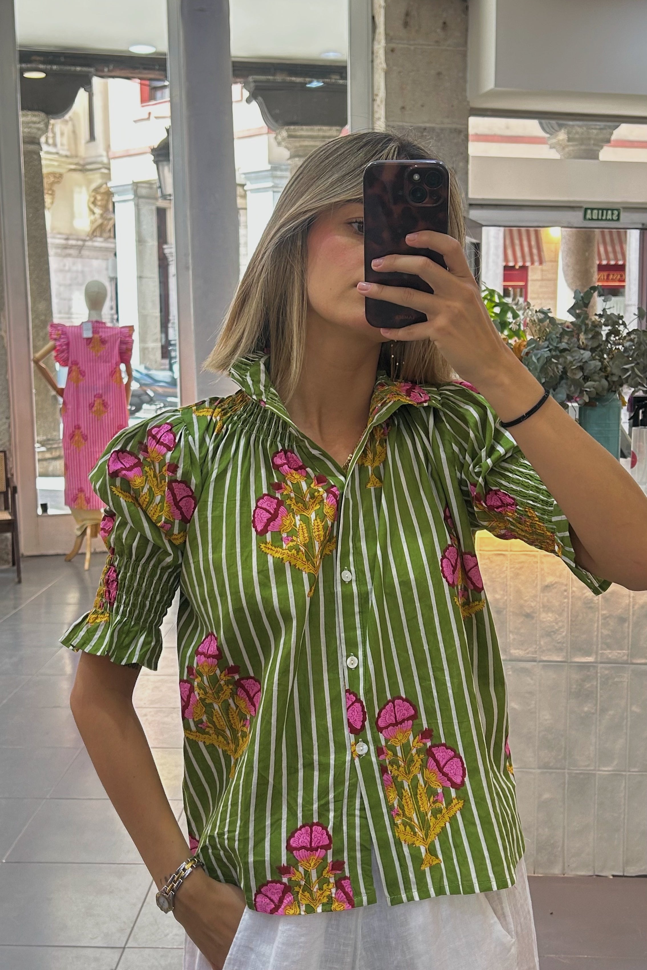 Blusa René verde