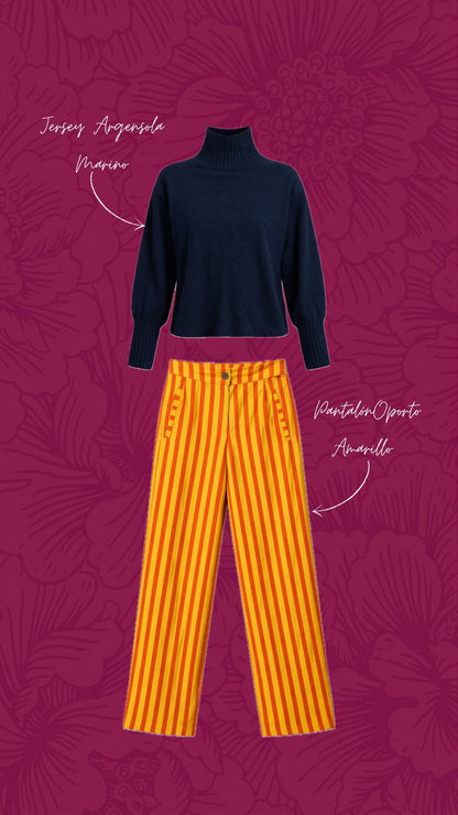 Jeans Oporto Mostaza