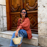 Blusa Raquel teja