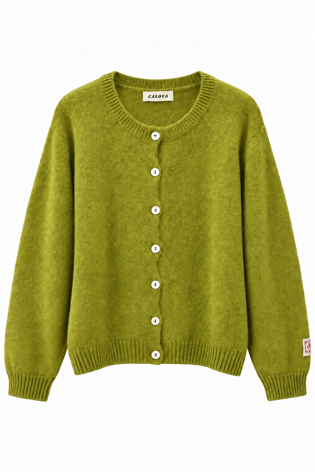 Chaqueta Mohair verde pistacho