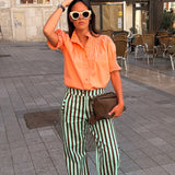 Blusa René Short Salmón