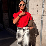 Blusa René Short Rojo