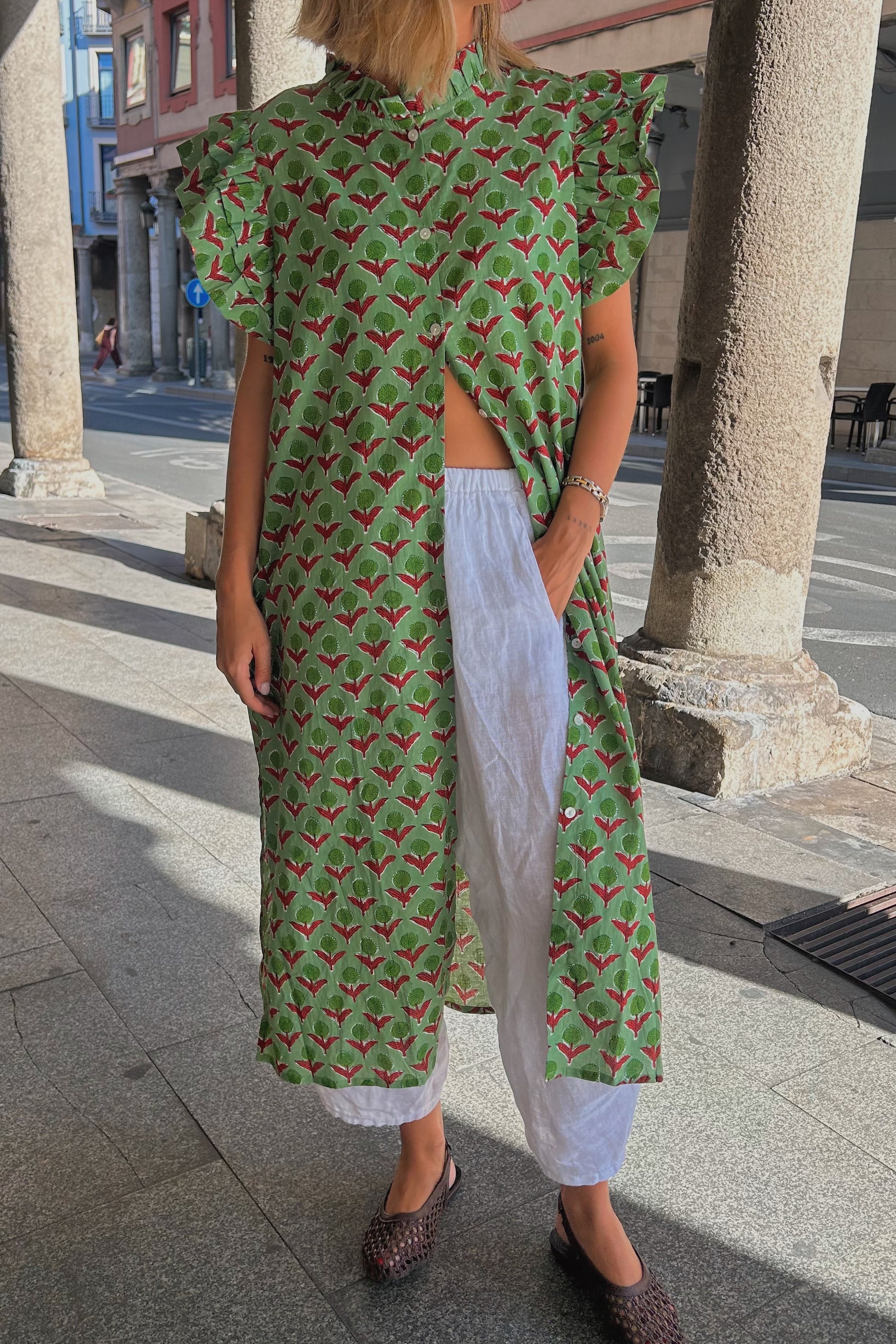 Vestido Faro Menta
