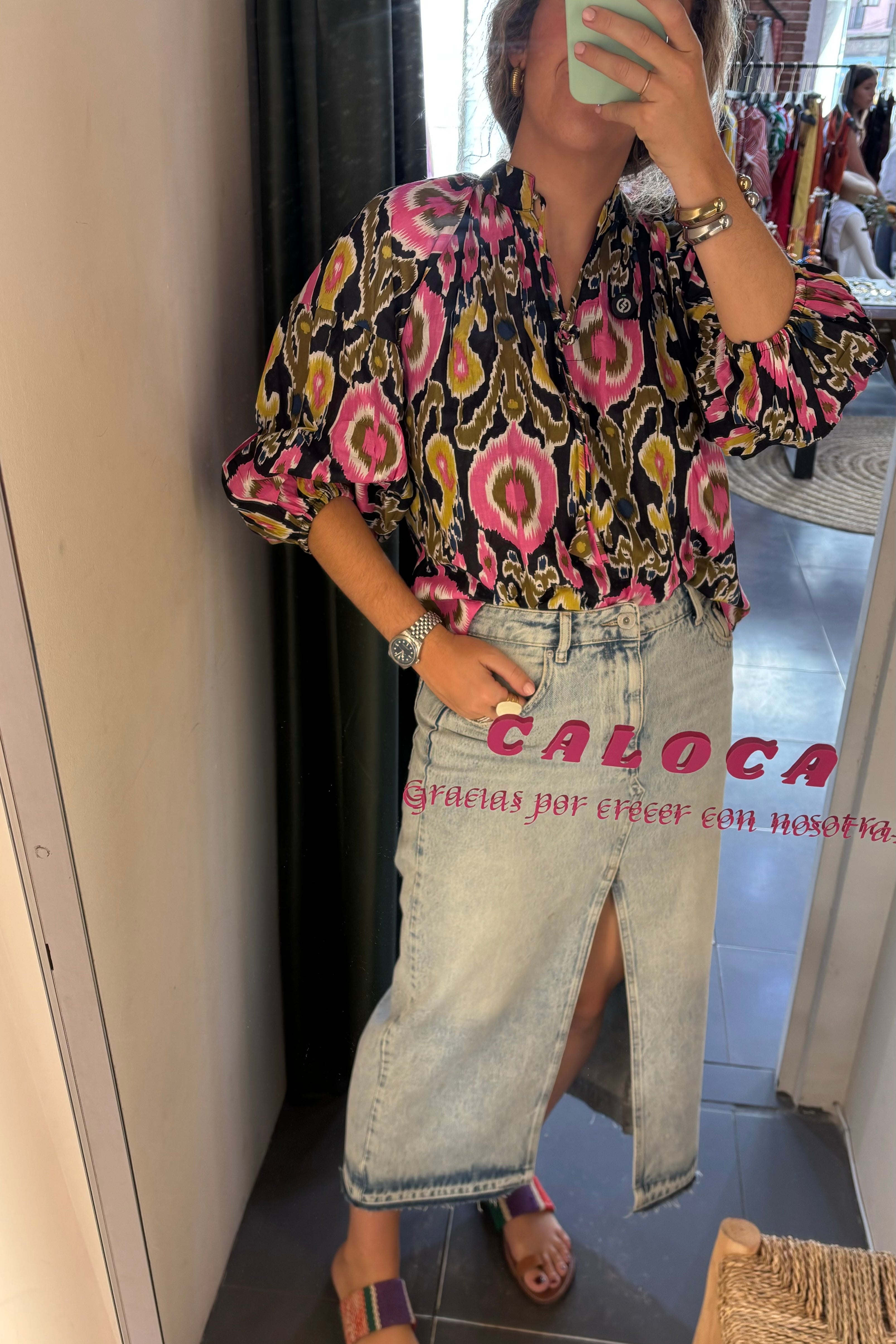 Blusa Sicilia negra