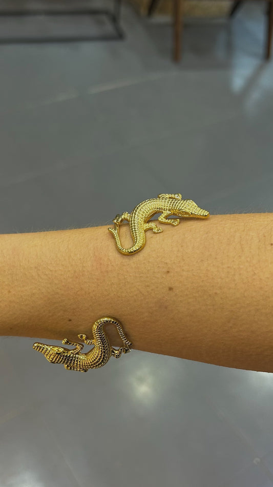 Brazalete cocodrilo