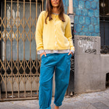 Chaqueta Mohair amarillo