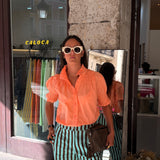 Blusa René Short Salmón