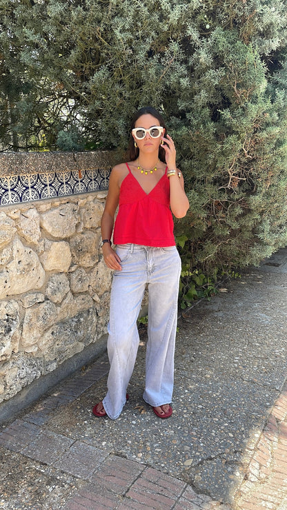 Blusa Madeira Red