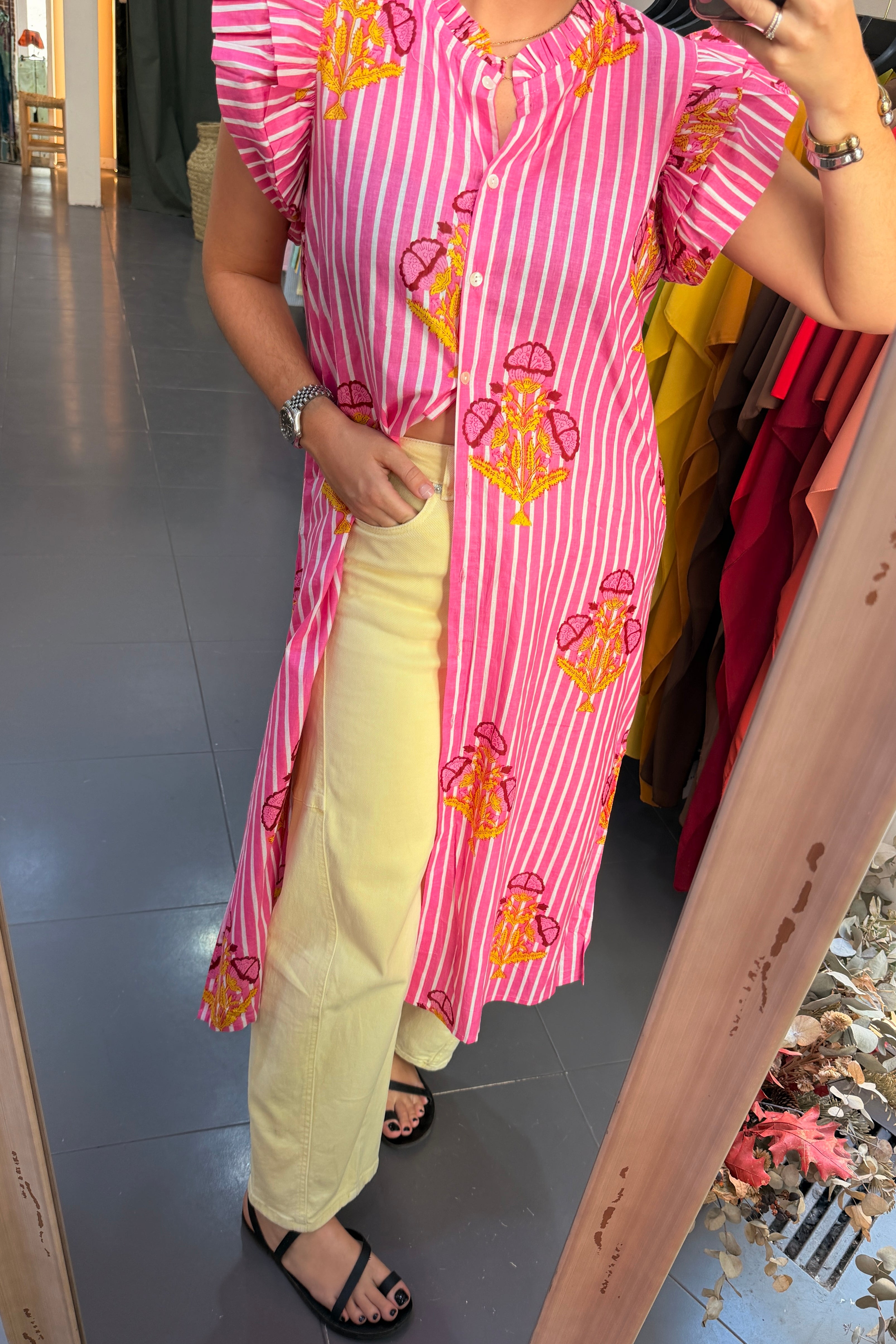 Vestido Faro rosa