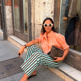 Blusa René Short Salmón