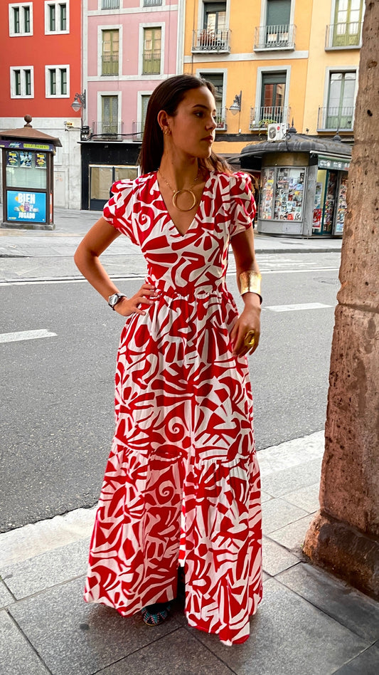 Vestido Caipirinha Rojo