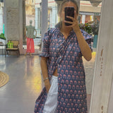 Vestido René azul