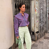 Camisa Cascais Rosa y Azul