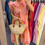 Vestido Faro salmón