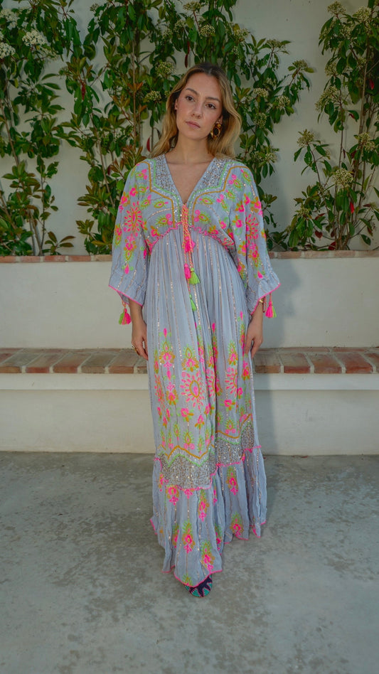 Vestido Jaipur Azul