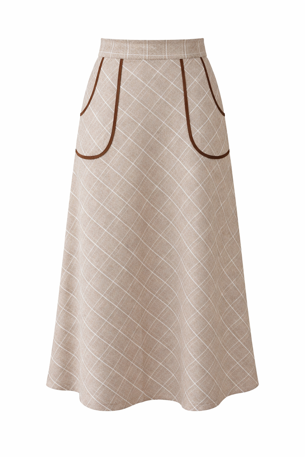 Falda Averdeen Beige