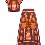 Conjunto Milán Marrón
