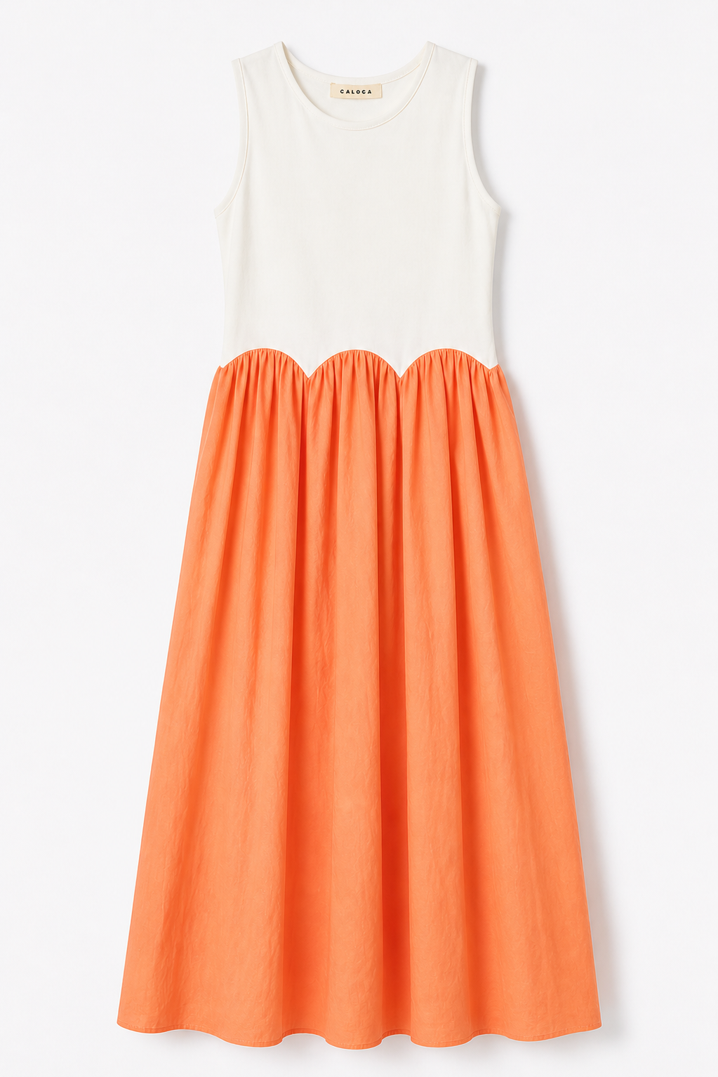 Vestido Camila Naranja