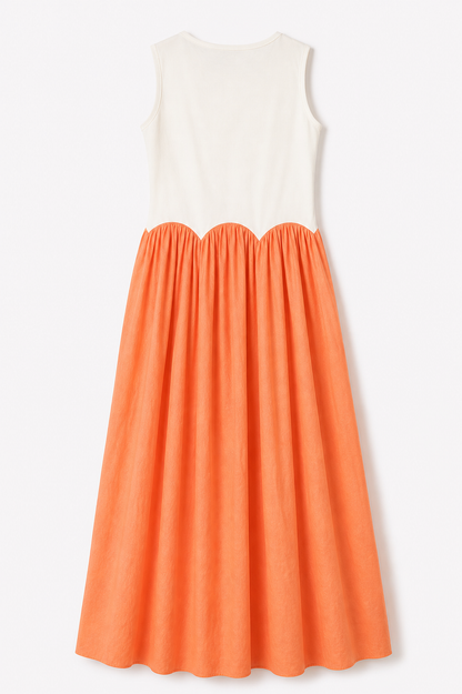Vestido Camila Naranja