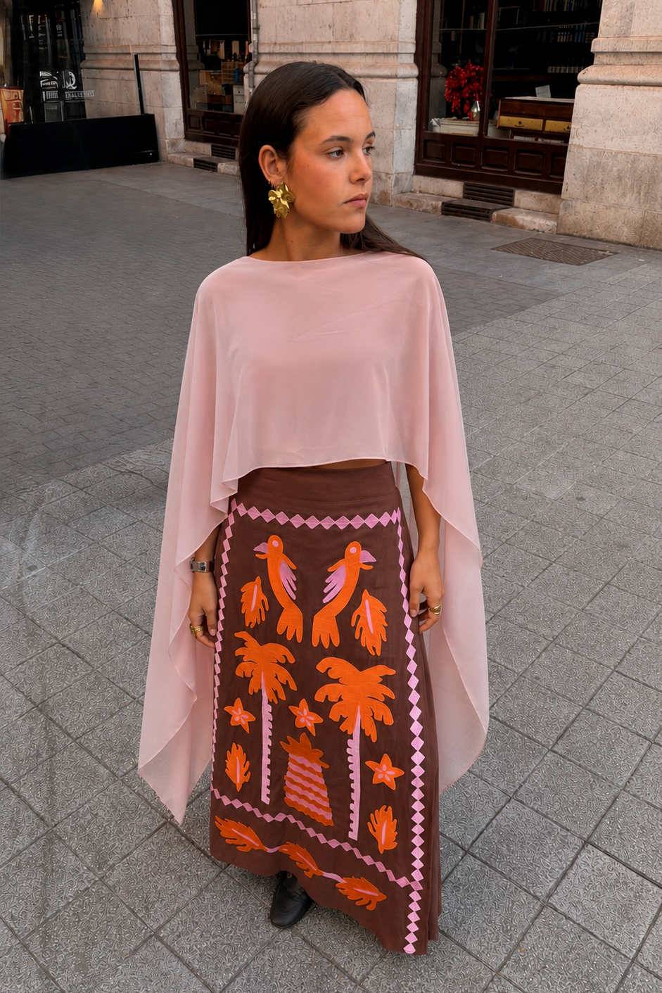 Conjunto Milán Marrón