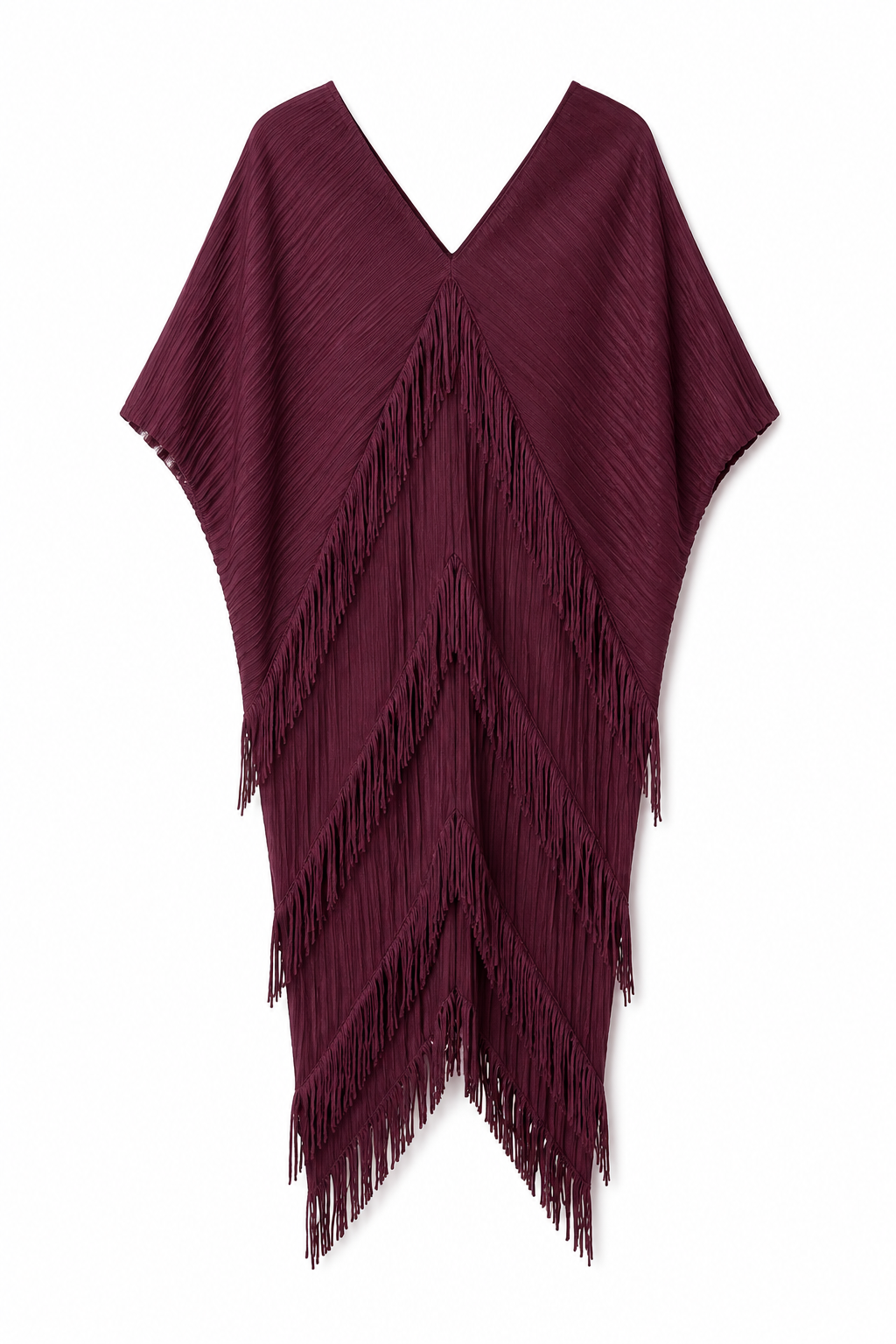 Vestido flecos