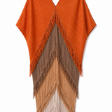 Vestido flecos