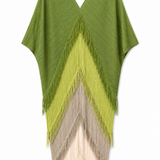 Vestido flecos