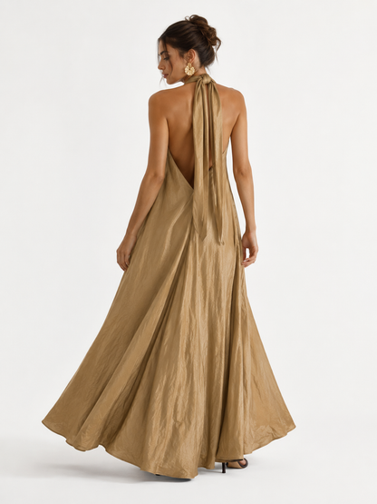 Vestido Manuela Camel