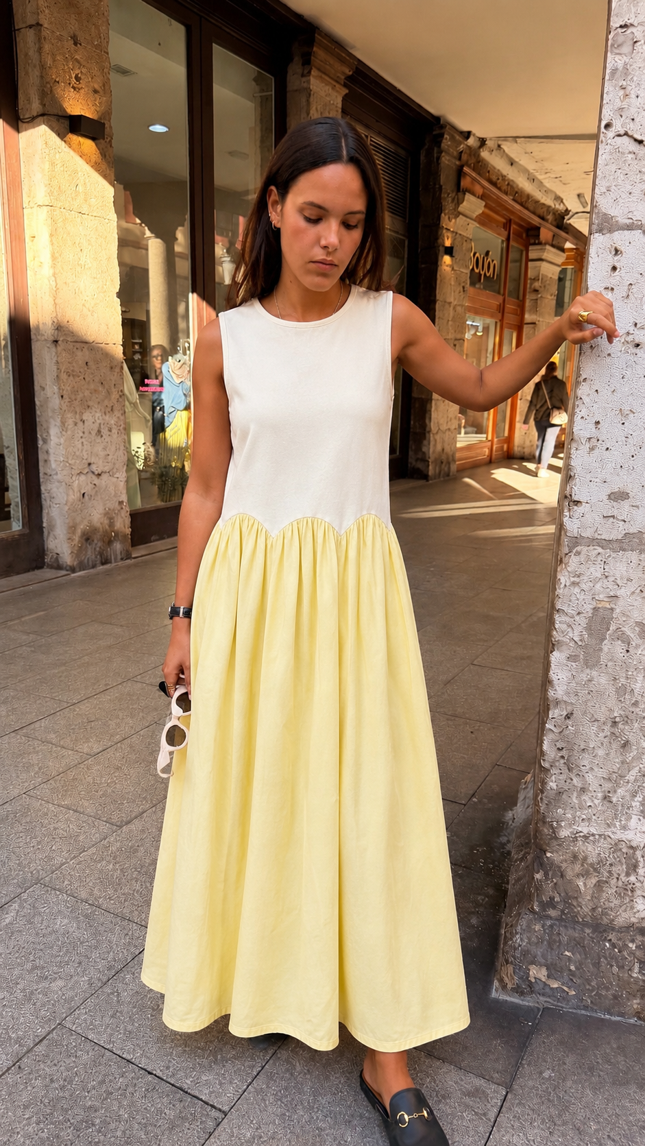 Vestido Camila Amarillo