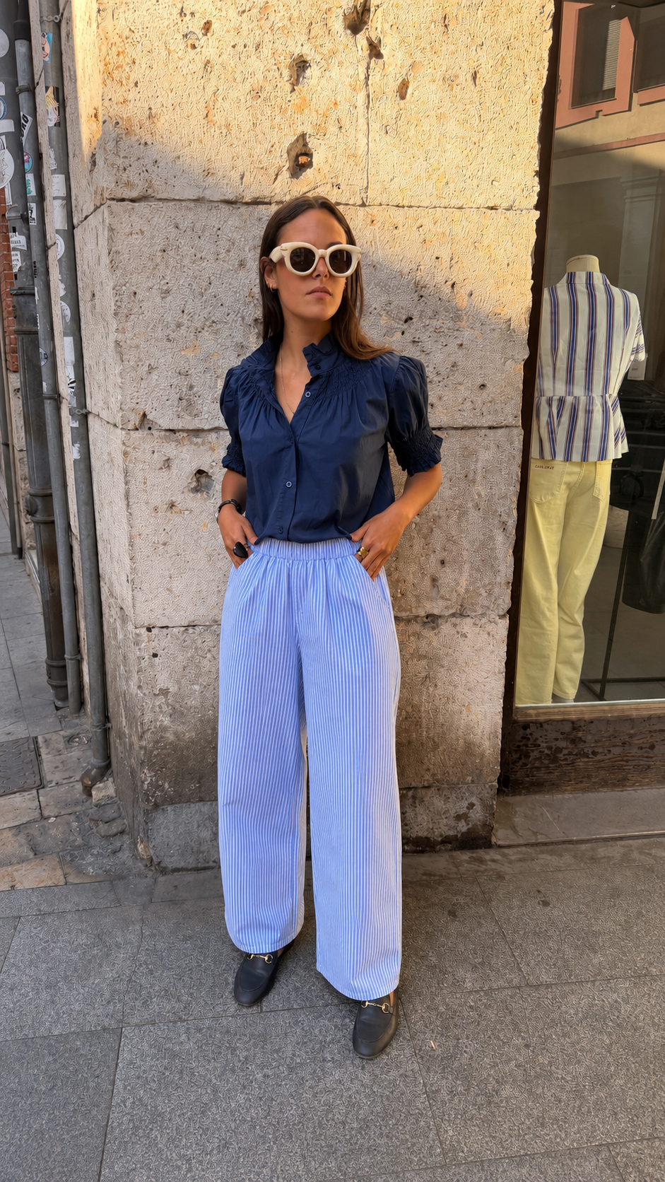 Pantalones Marti Azul