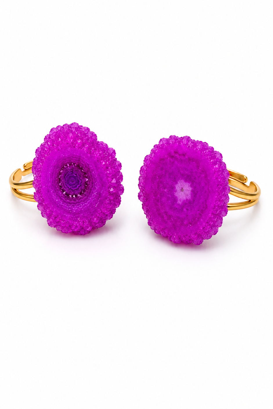 Anillo gema rosa